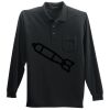 Long Sleeve Silk Touch Polo with Pocket Thumbnail