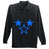 Long Sleeve Silk Touch Polo with Pocket Thumbnail