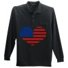 Long Sleeve Silk Touch Polo with Pocket Thumbnail