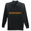 Long Sleeve Silk Touch Polo with Pocket Thumbnail
