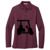 Women's Silk Touch Long Sleeve Polo Thumbnail
