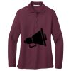 Women's Silk Touch Long Sleeve Polo Thumbnail