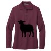 Women's Silk Touch Long Sleeve Polo Thumbnail