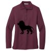 Women's Silk Touch Long Sleeve Polo Thumbnail