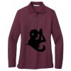 Women's Silk Touch Long Sleeve Polo Thumbnail