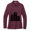 Women's Silk Touch Long Sleeve Polo Thumbnail