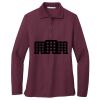 Women's Silk Touch Long Sleeve Polo Thumbnail