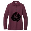 Women's Silk Touch Long Sleeve Polo Thumbnail