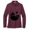 Women's Silk Touch Long Sleeve Polo Thumbnail