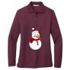 Women's Silk Touch Long Sleeve Polo Thumbnail