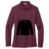 Women's Silk Touch Long Sleeve Polo Thumbnail