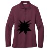 Women's Silk Touch Long Sleeve Polo Thumbnail